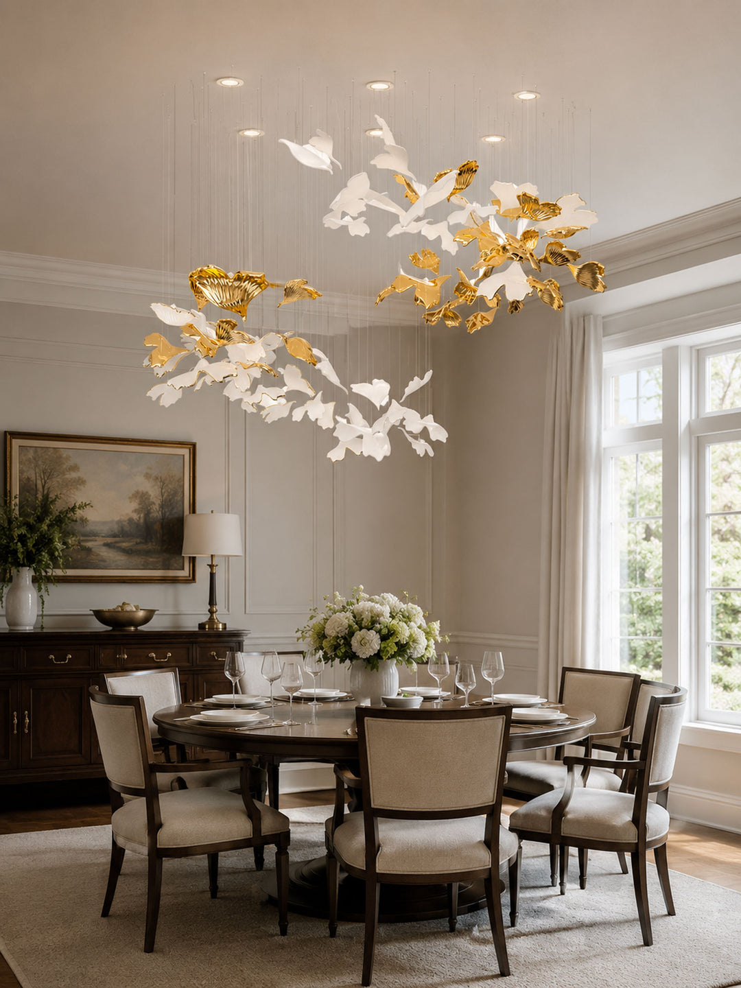 Ginkgo Tree Chandelier - Vakkerlight