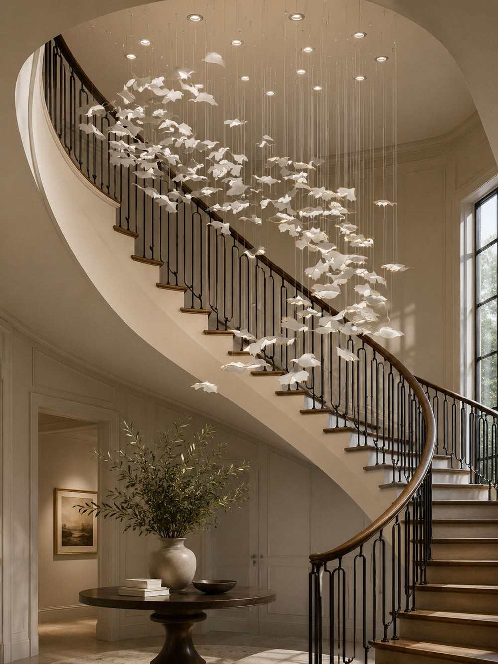 Ginkgo Tree Chandelier - Vakkerlight