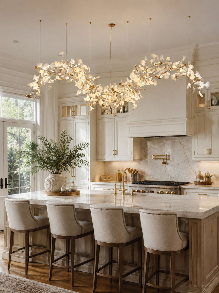 Ginkgo Vine Chandelier - Vakkerlight