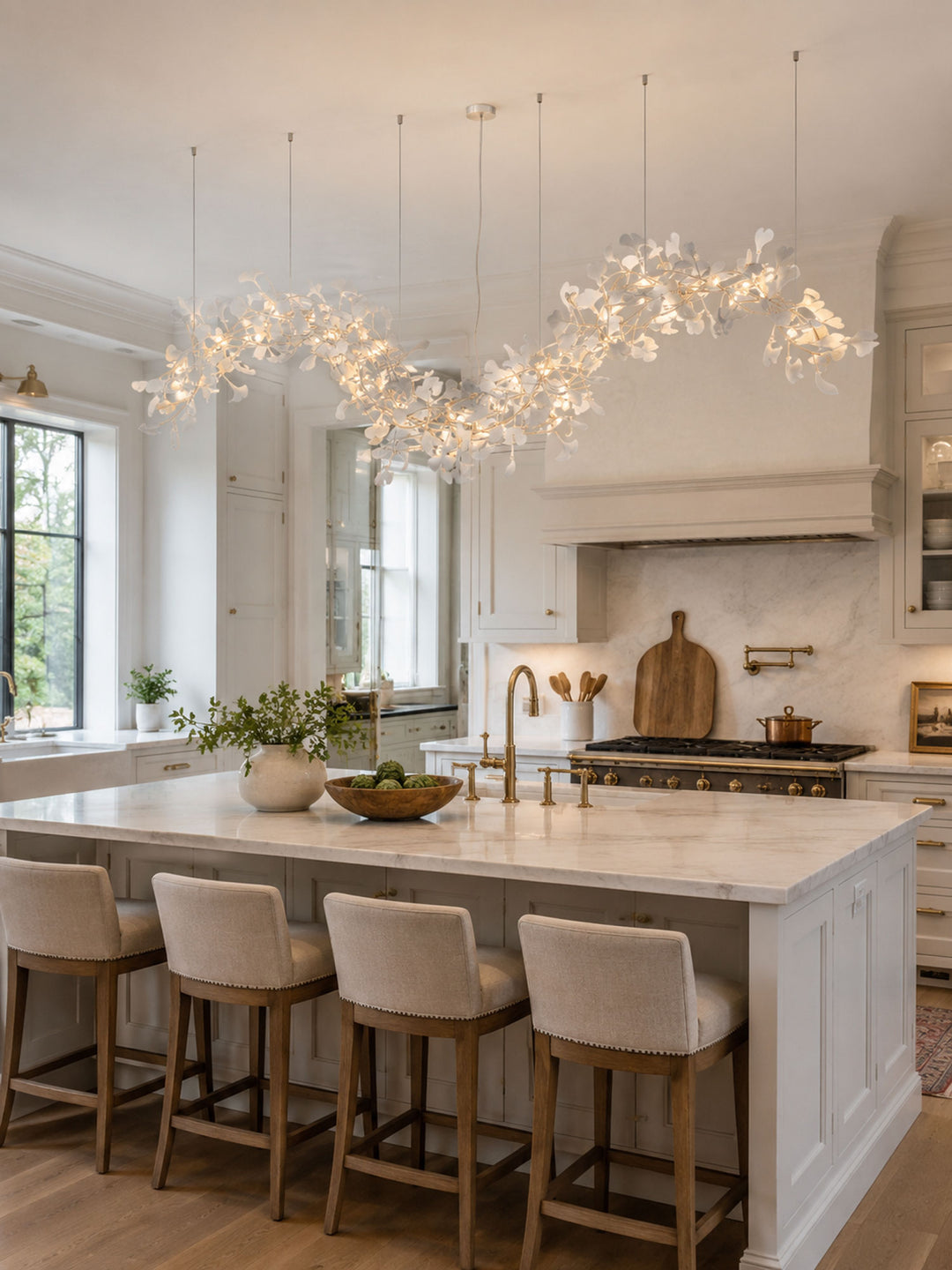 Ginkgo Vine Chandelier - Vakkerlight
