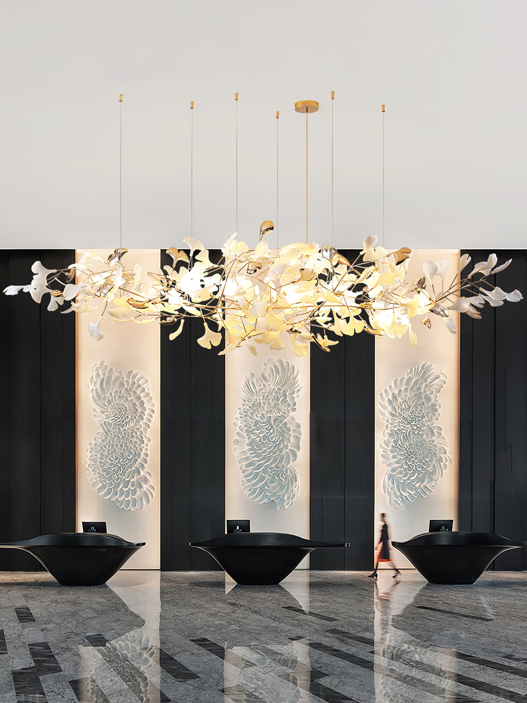 Ginkgo Cloud Chandelier - Vakkerlight