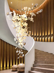 Ginkgo Tip Tlying Chandelier - Vakkerlight