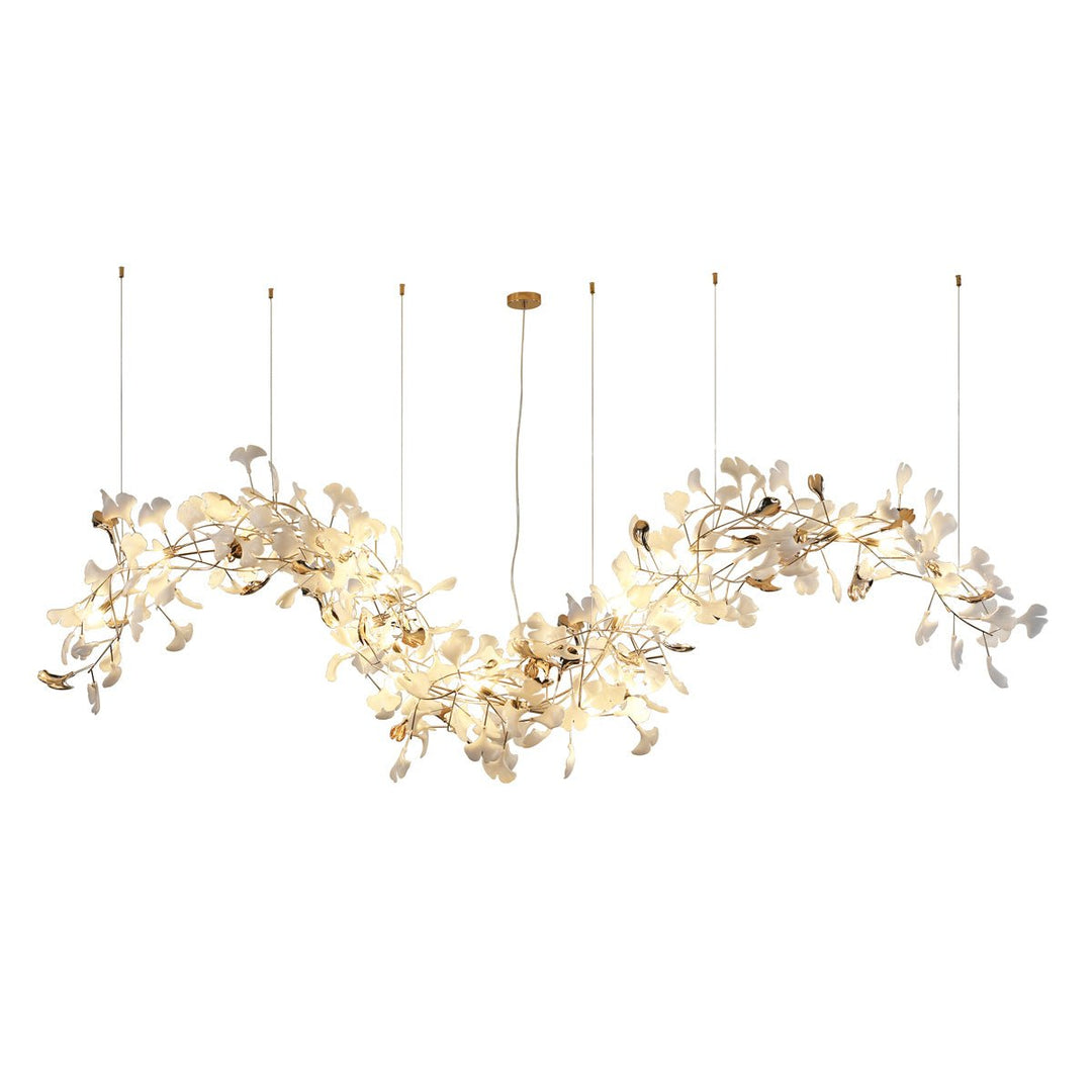 Ginkgo Tip Tlying Chandelier - Vakkerlight