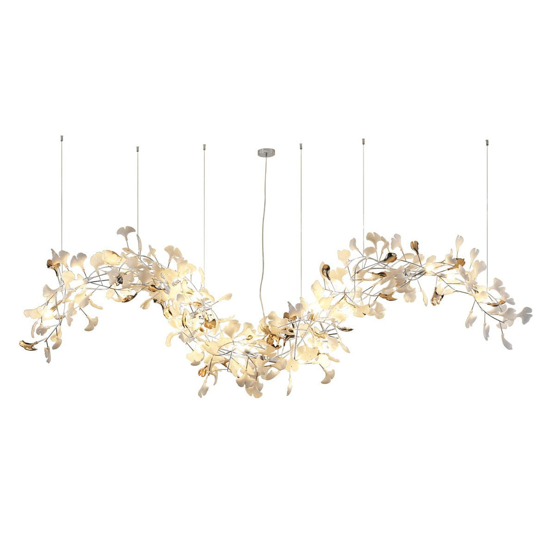 Ginkgo Tip Tlying Chandelier - Vakkerlight