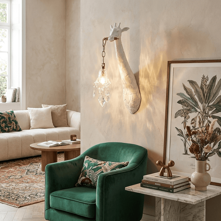 Giraffe Crystal Wall Lamp - Vakkerlight