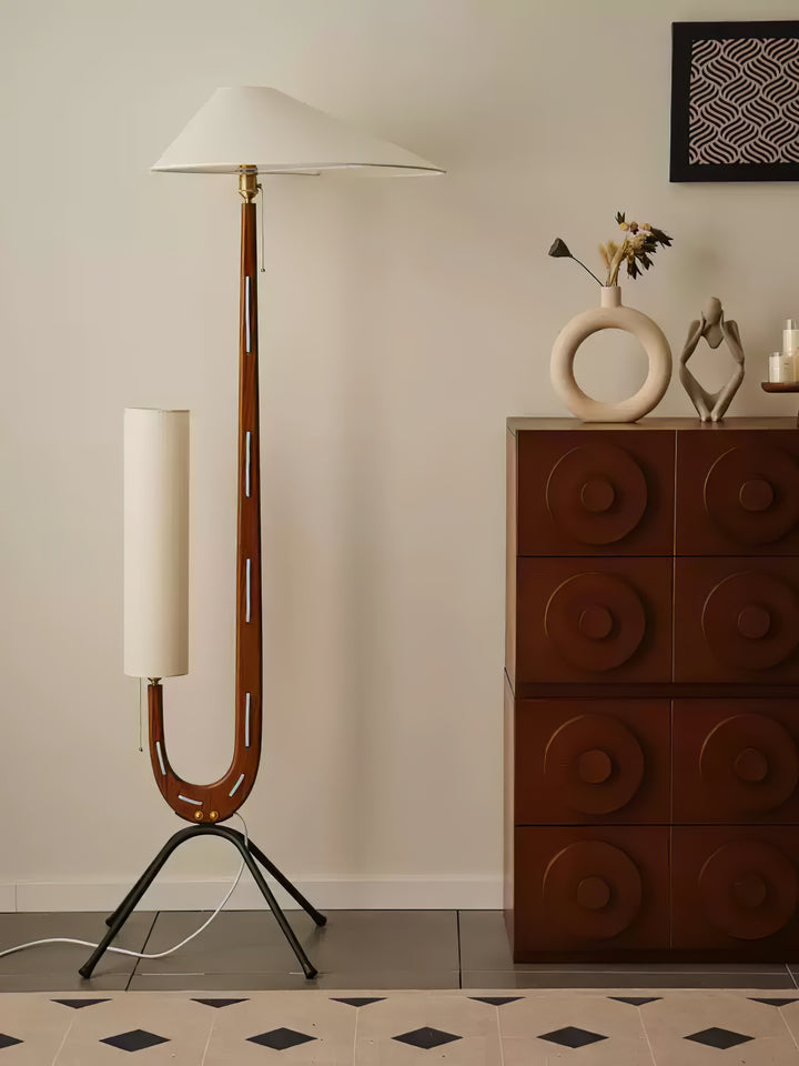 Giraf vloerlamp