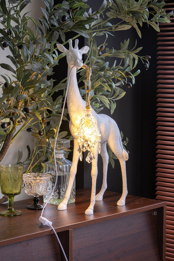Giraffe Royale Sculpture Floor Lamp - Vakkerlight