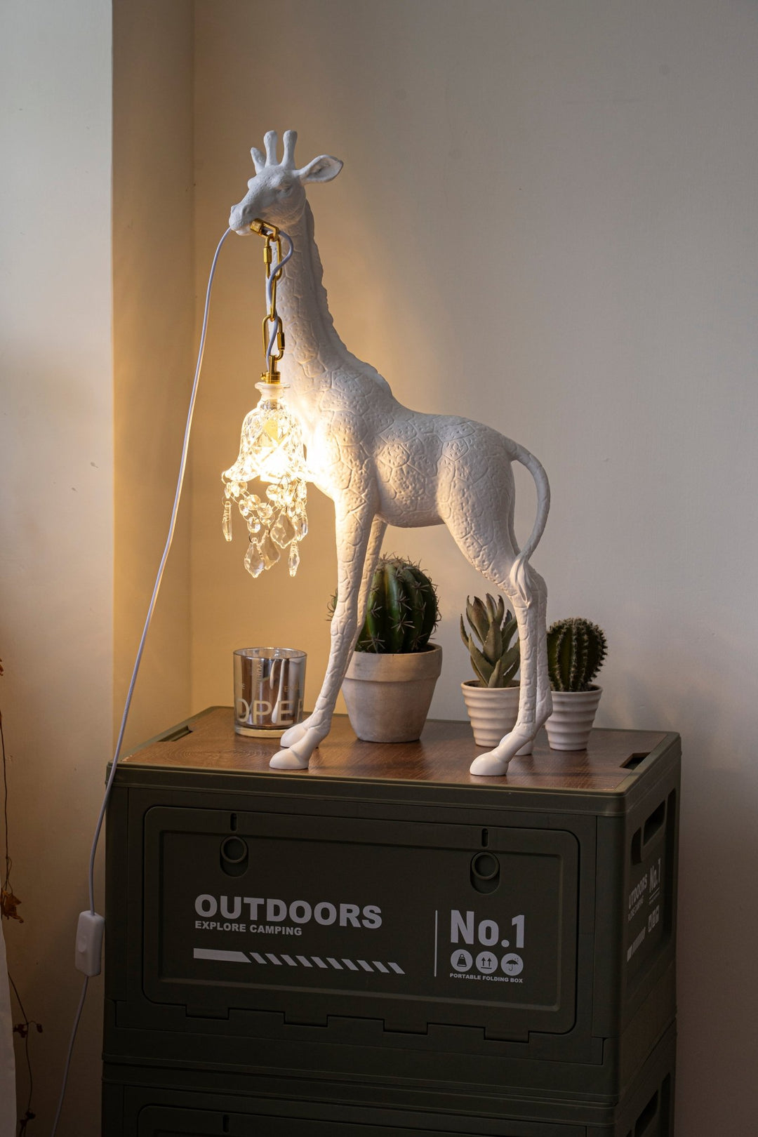 Giraffe Royale Sculpture Floor Lamp - Vakkerlight