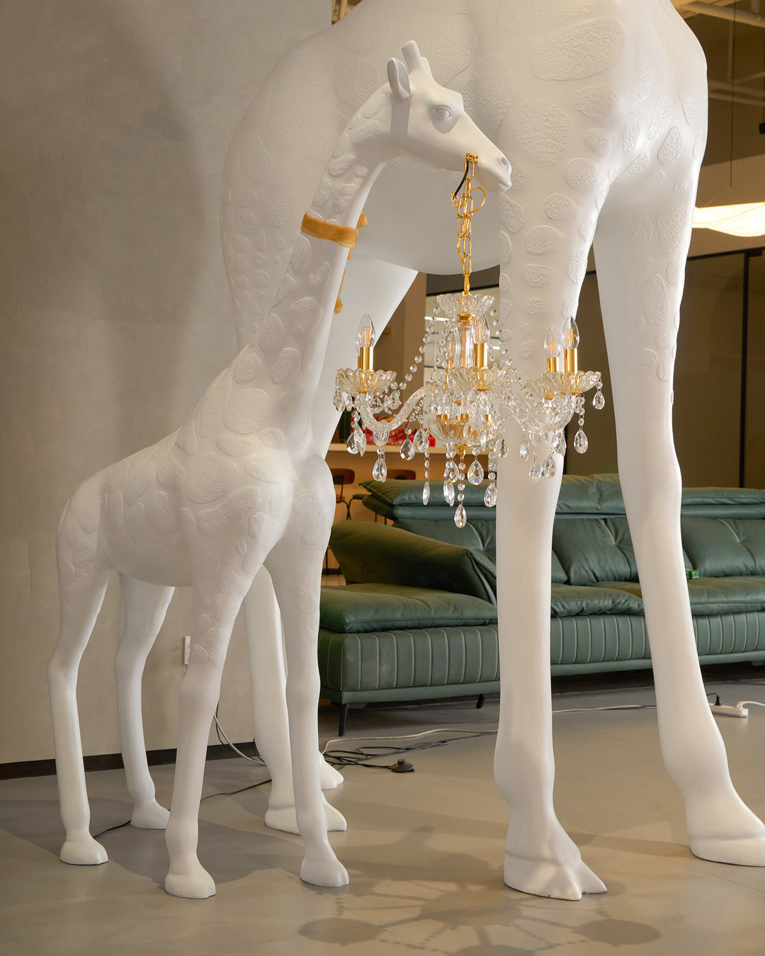 Giraffe Sculpture Floor Lamp - Vakkerlight