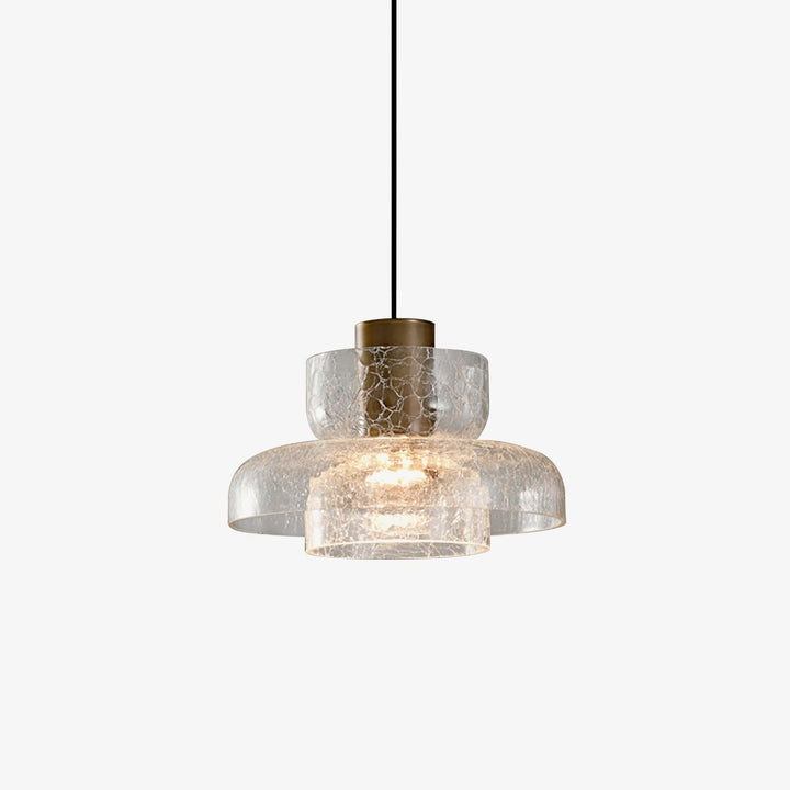 Glacier Crackle Glass Pendant Lamp - Vakkerlight