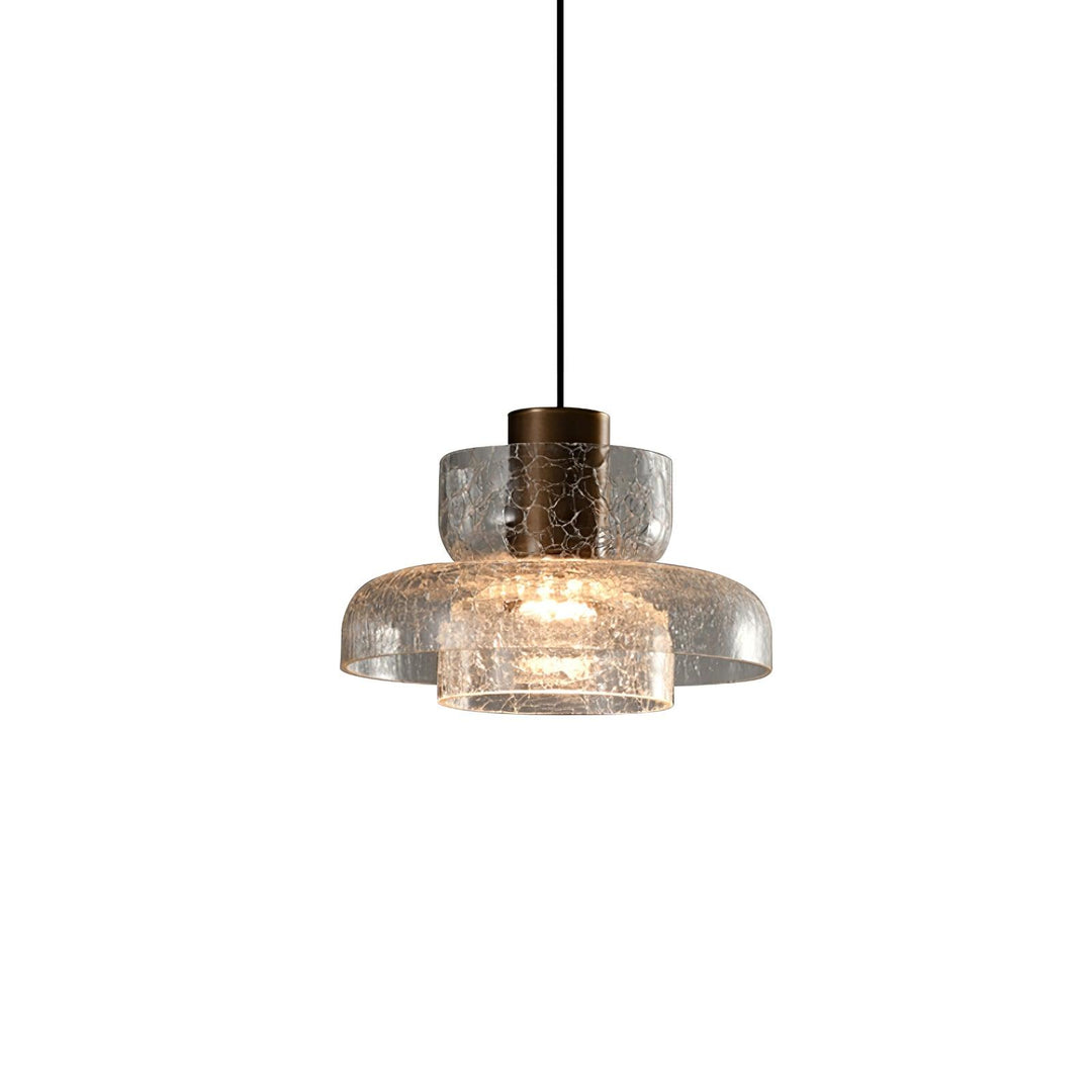 Glacier Crackle Glass Pendant Lamp - Vakkerlight