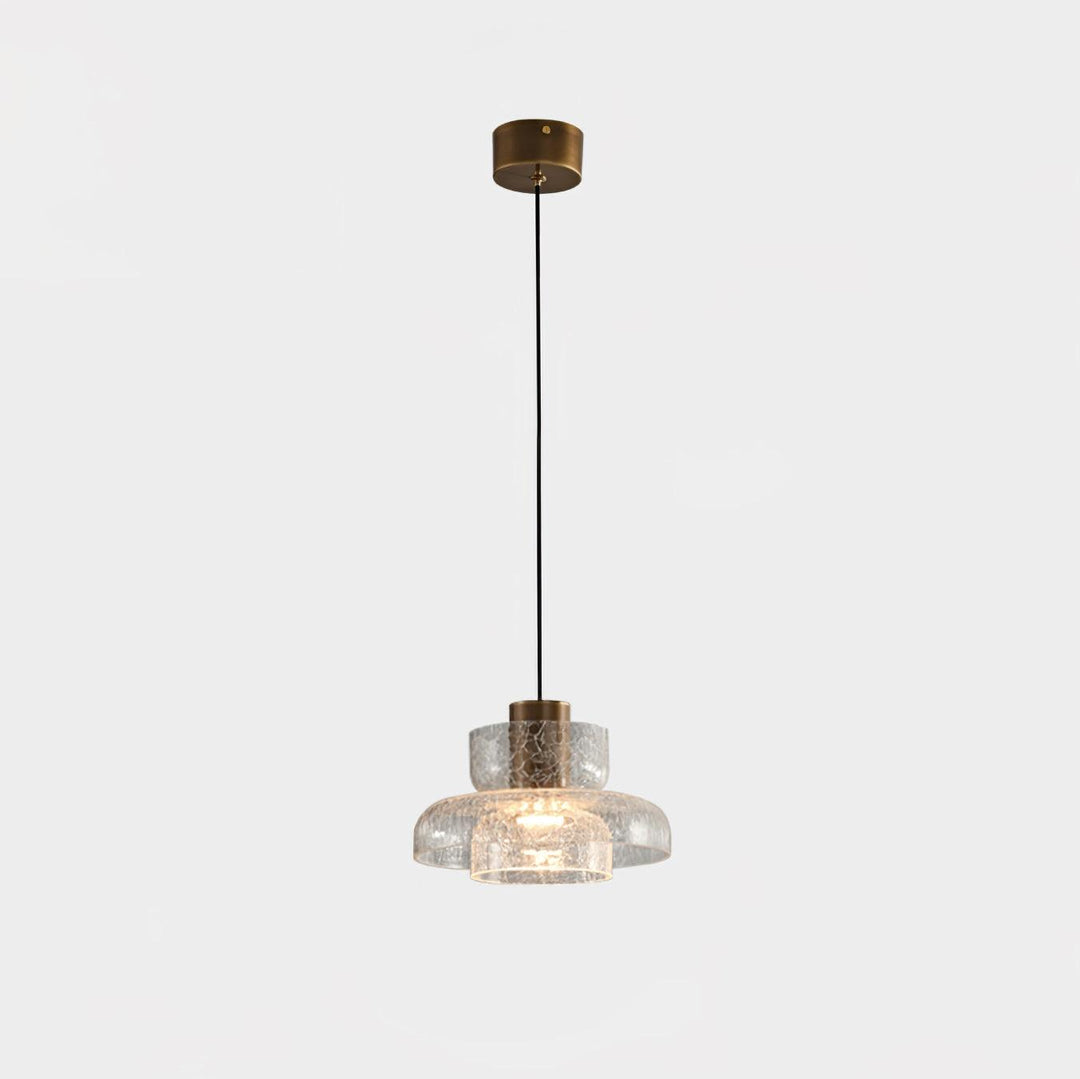 Glacier Crackle Glass Pendant Lamp - Vakkerlight