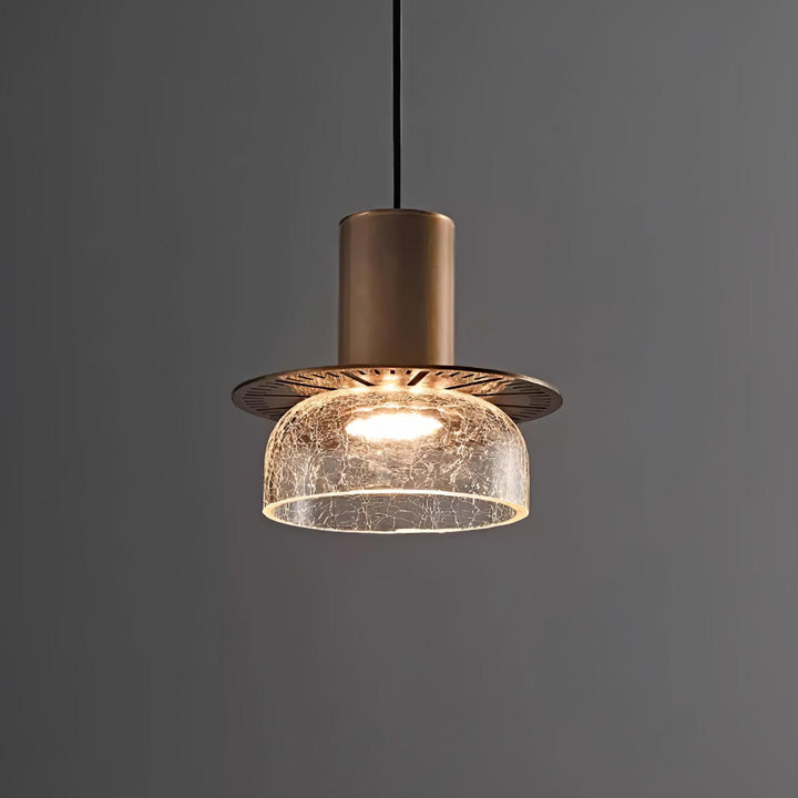 Glacier Crackle Glass Pendant Lamp - Vakkerlight