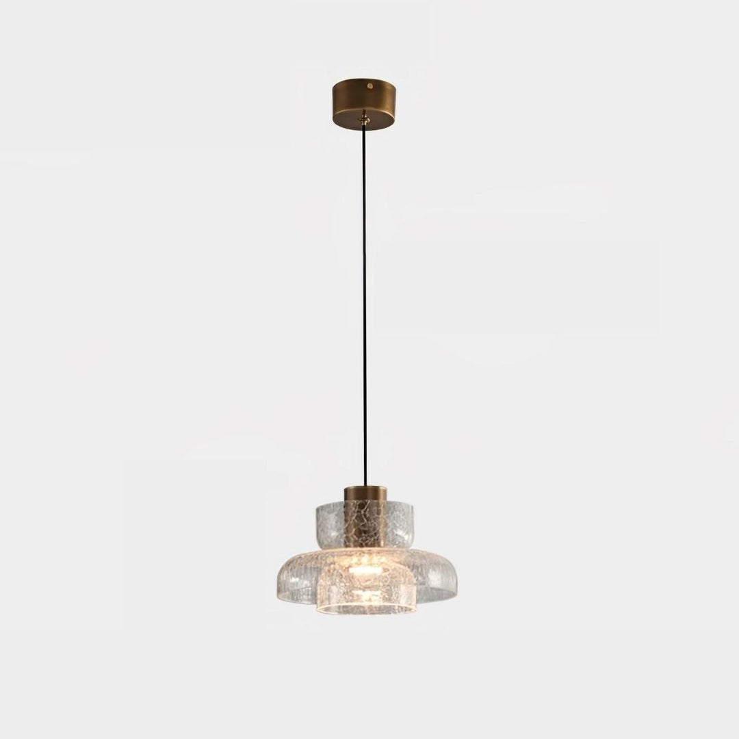 Glacier Crackle Glass Pendant Lamp - Vakkerlight