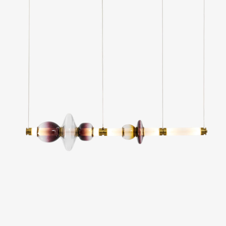 Glass Bead Linear Pendant Light - Vakkerlight