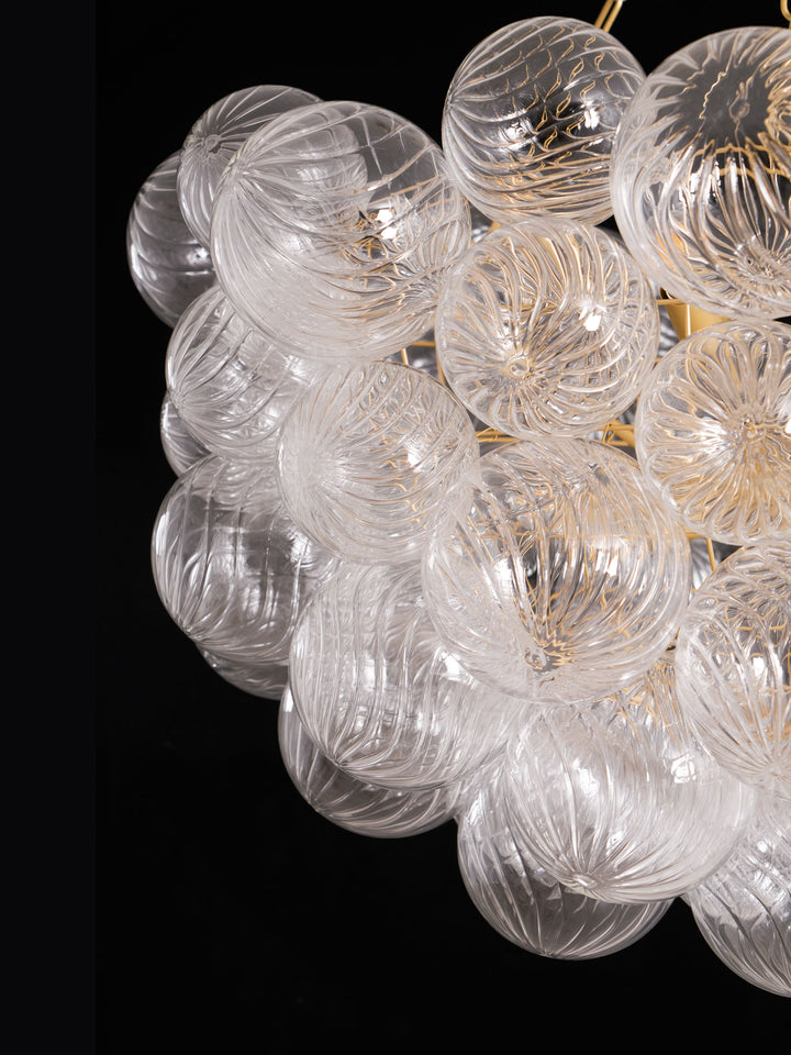 Glass Ball Bubbles Chandelier - Vakkerlight
