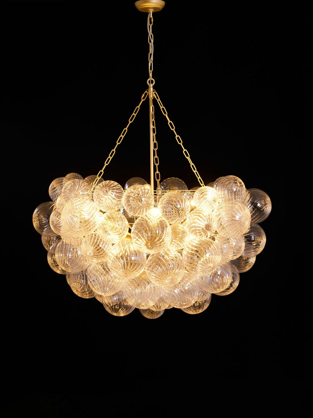 Glass Ball Bubbles Chandelier - Vakkerlight