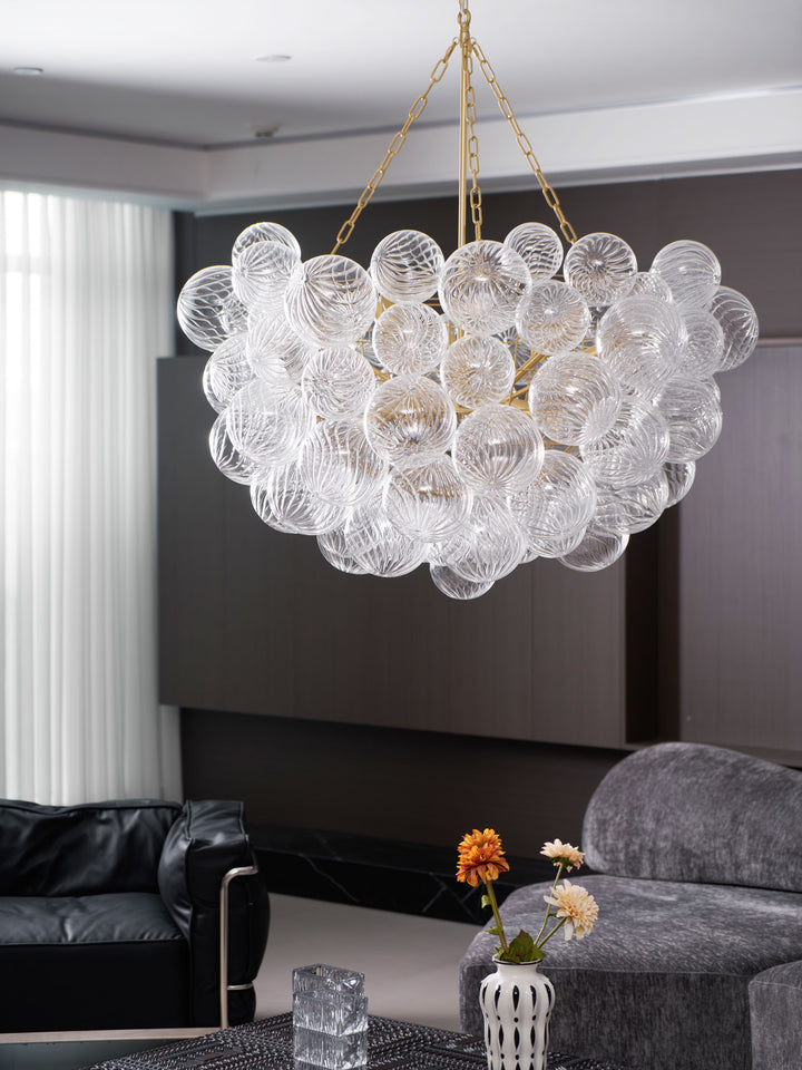 Glass Ball Bubbles Chandelier - Vakkerlight