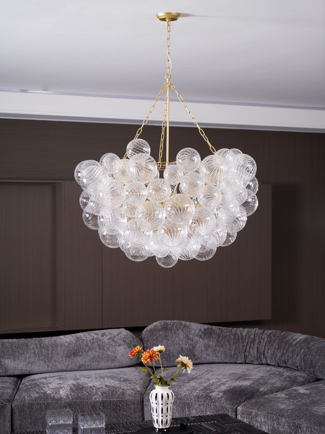 Glass Ball Bubbles Chandelier - Vakkerlight