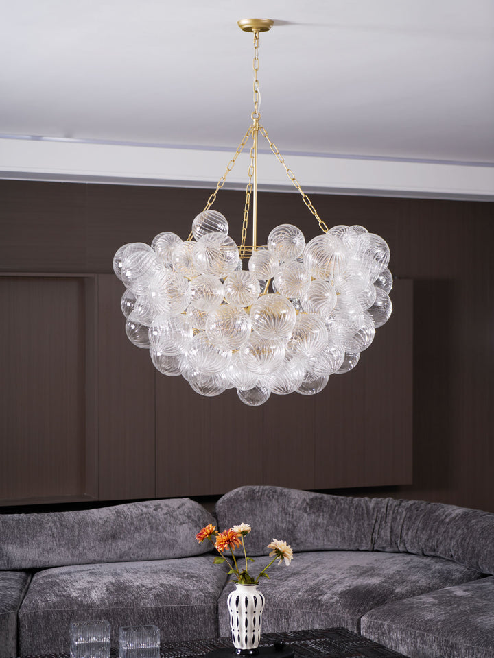 Glass Ball Bubbles Chandelier - Vakkerlight