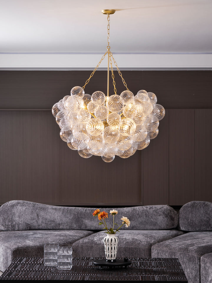 Glass Ball Bubbles Chandelier - Vakkerlight