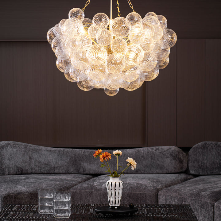 Glass Ball Bubbles Chandelier - Vakkerlight