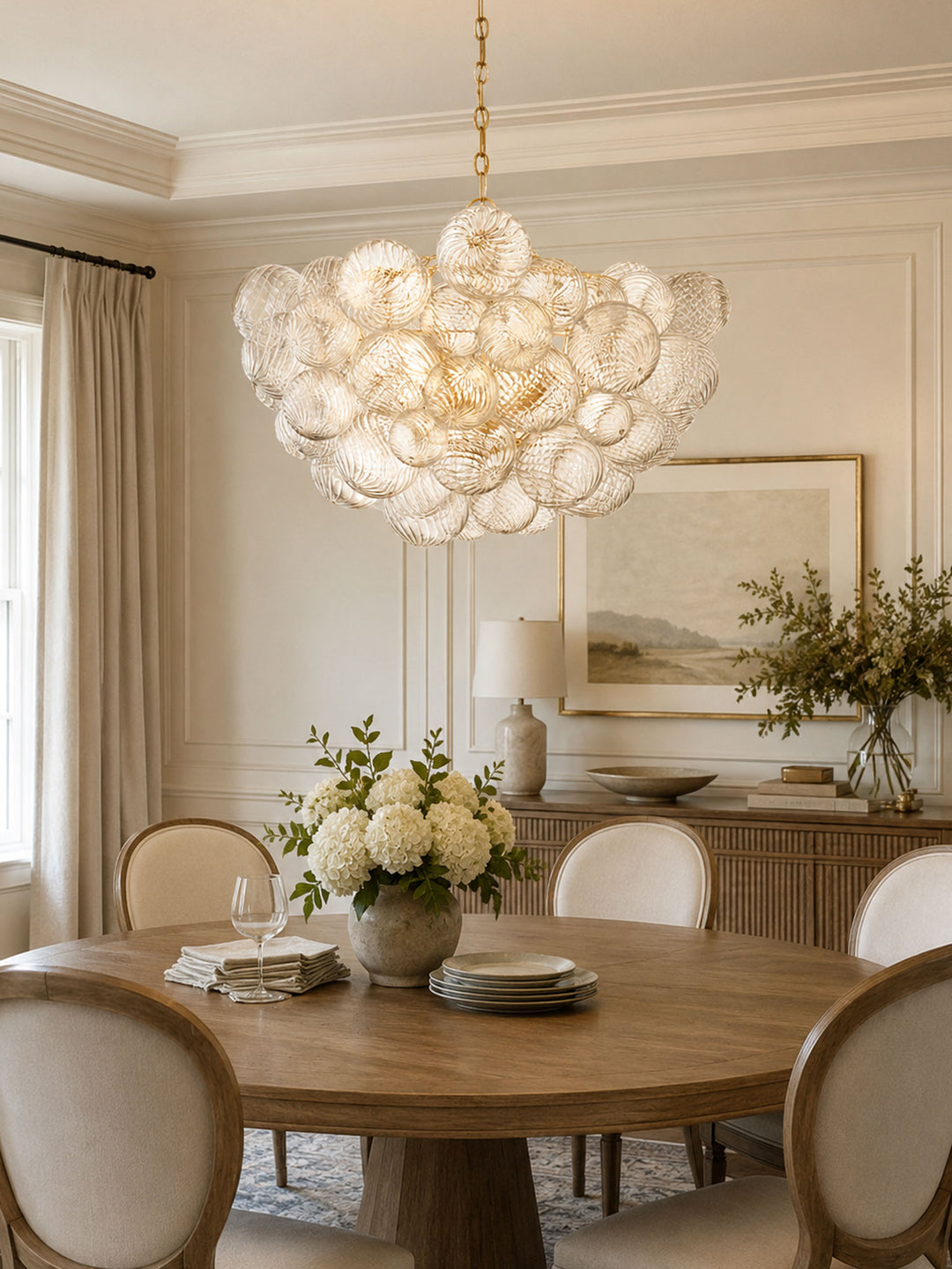 Glass Ball Bubbles Chandelier - Vakkerlight