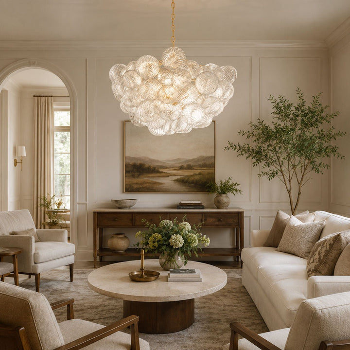 Glass Ball Bubbles Chandelier - Vakkerlight