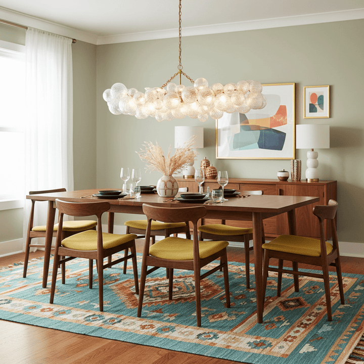 Glass Ball Bubbles Chandelier - Vakkerlight