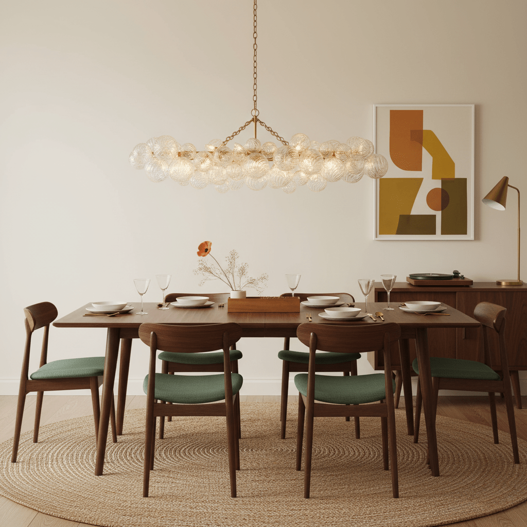 Glass Ball Bubbles Chandelier - Vakkerlight