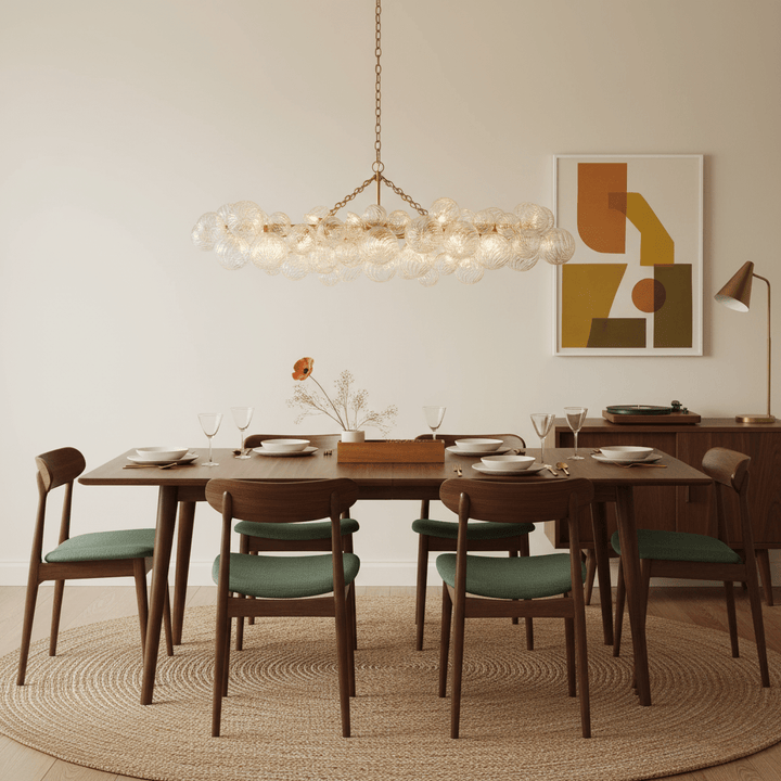 Glass Ball Bubbles Chandelier - Vakkerlight