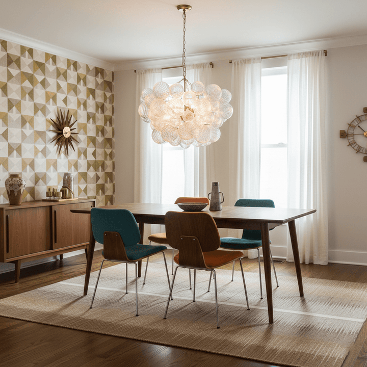 Glass Ball Bubbles Chandelier - Vakkerlight