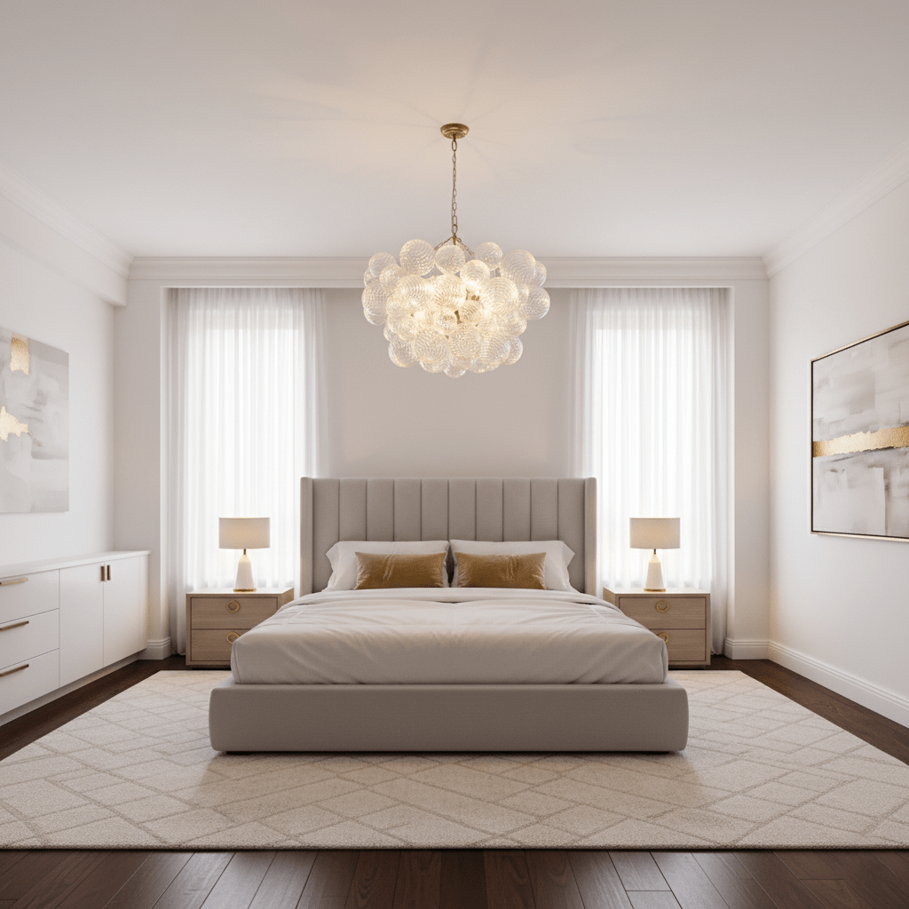 Glass Ball Bubbles Chandelier - Vakkerlight