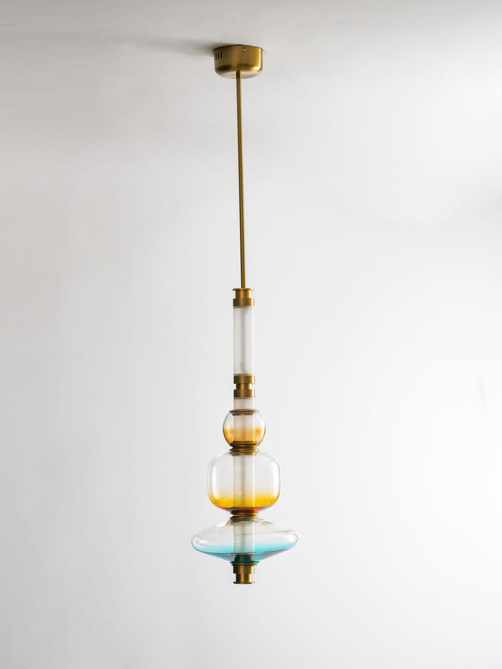 Glass Bead Linear Pendant Light - Vakkerlight