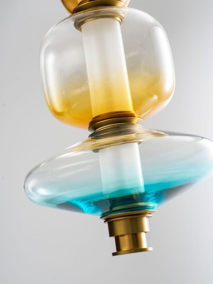 Glass Bead Linear Pendant Light - Vakkerlight