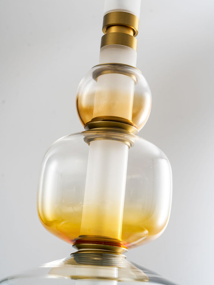 Glass Bead Linear Pendant Light - Vakkerlight