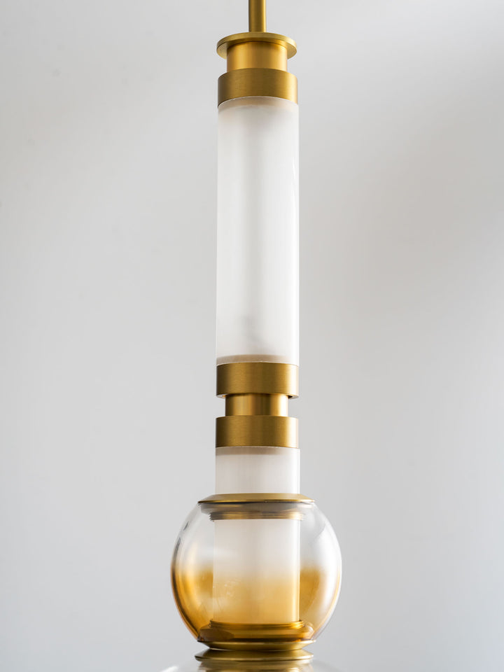 Glass Bead Linear Pendant Light - Vakkerlight