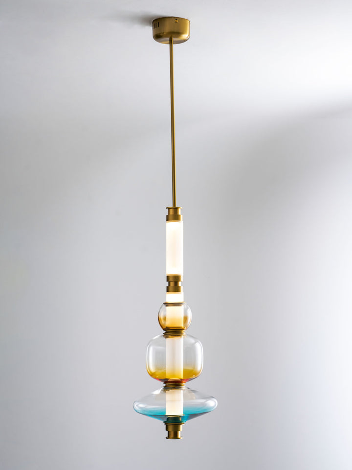 Glass Bead Linear Pendant Light - Vakkerlight