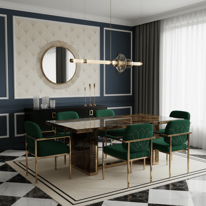 Glass Bead Linear Pendant Light - Vakkerlight