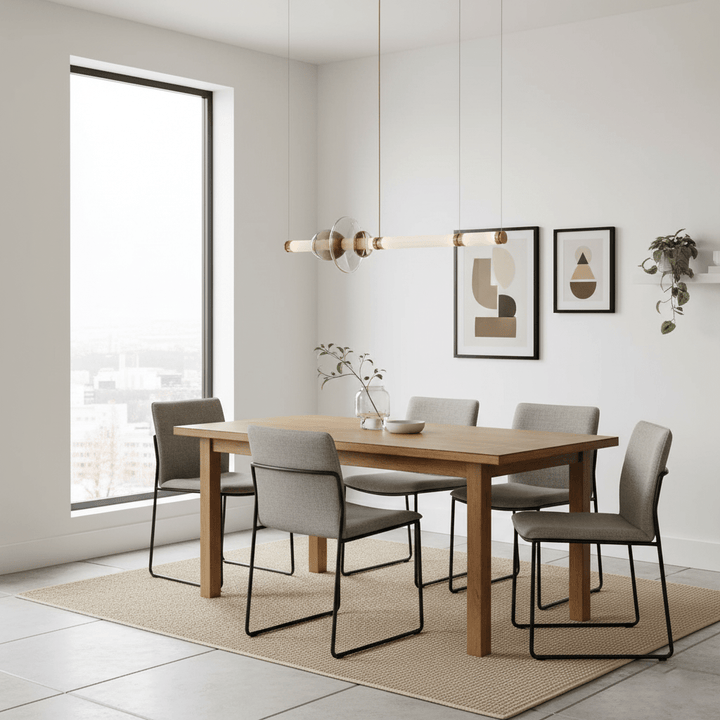 Glass Bead Linear Pendant Light - Vakkerlight