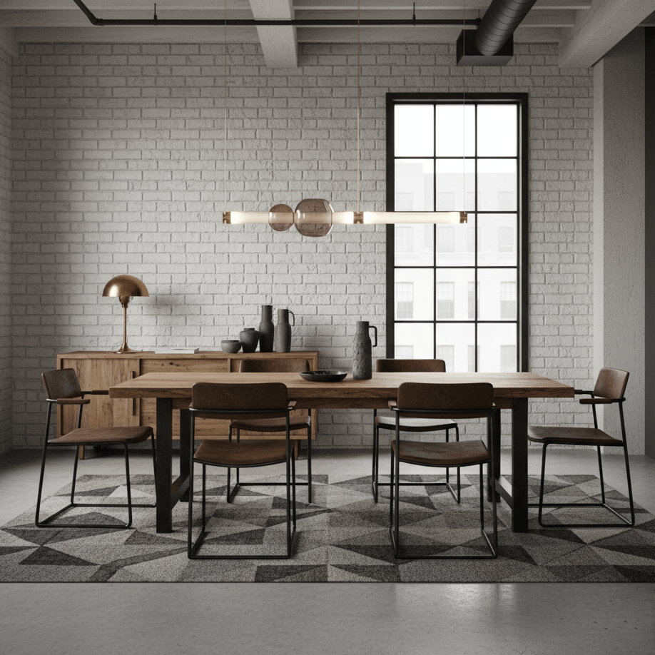 Glass Bead Linear Pendant Light - Vakkerlight