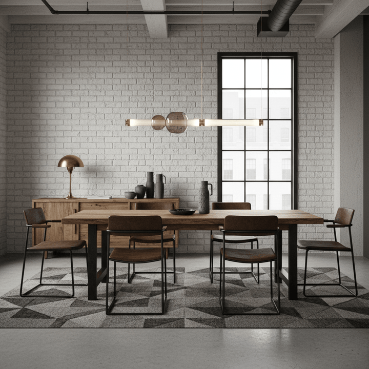 Glass Bead Linear Pendant Light - Vakkerlight