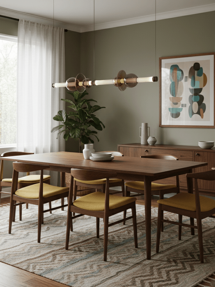 Glass Bead Linear Pendant Light - Vakkerlight