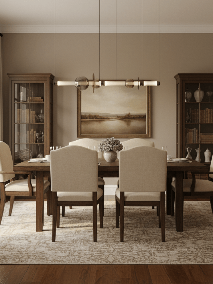 Glass Bead Linear Pendant Light - Vakkerlight