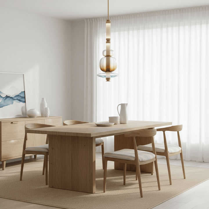 Glass Bead Linear Pendant Light - Vakkerlight