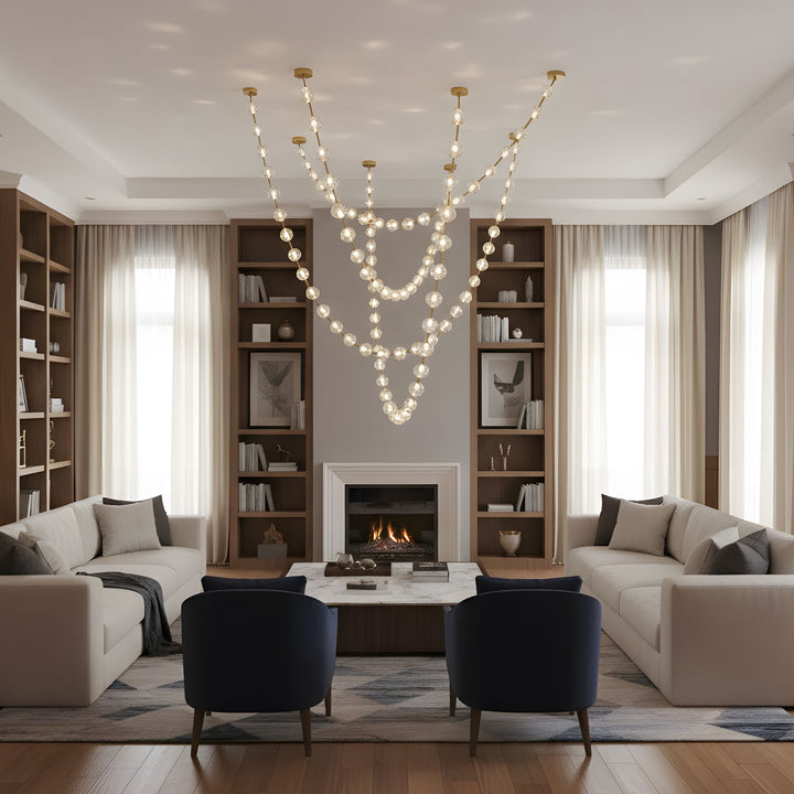 Strand Necklace Chandelier
