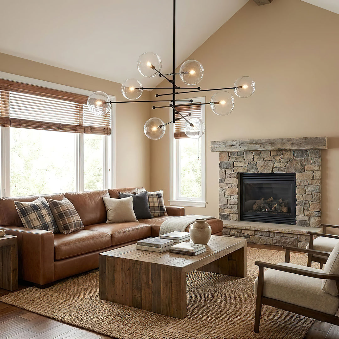 Glass Globe Mobile Chandelier - Vakkerlight