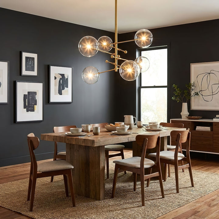 Glass Globe Mobile Chandelier - Vakkerlight