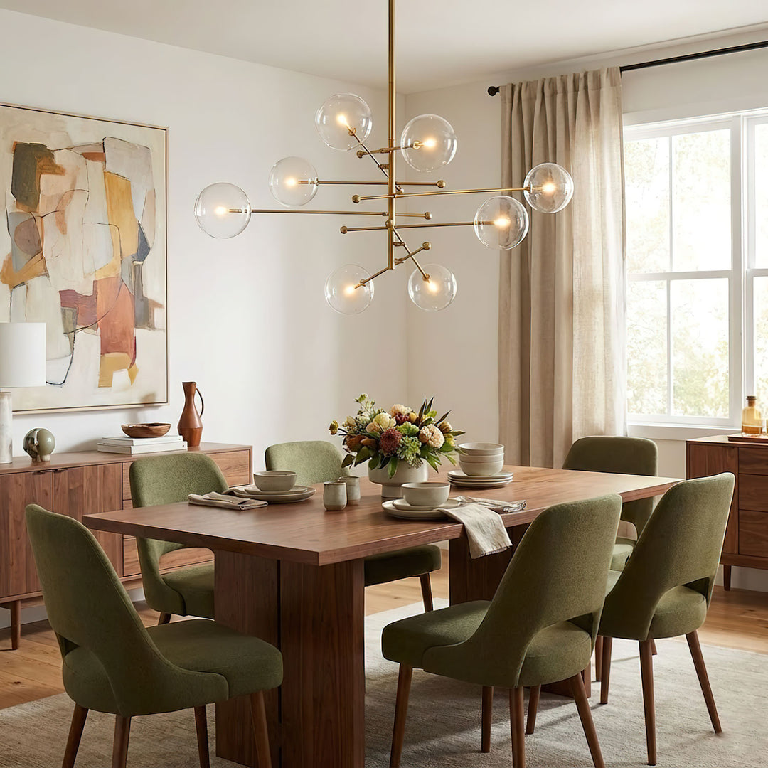 Glass Globe Mobile Chandelier - Vakkerlight