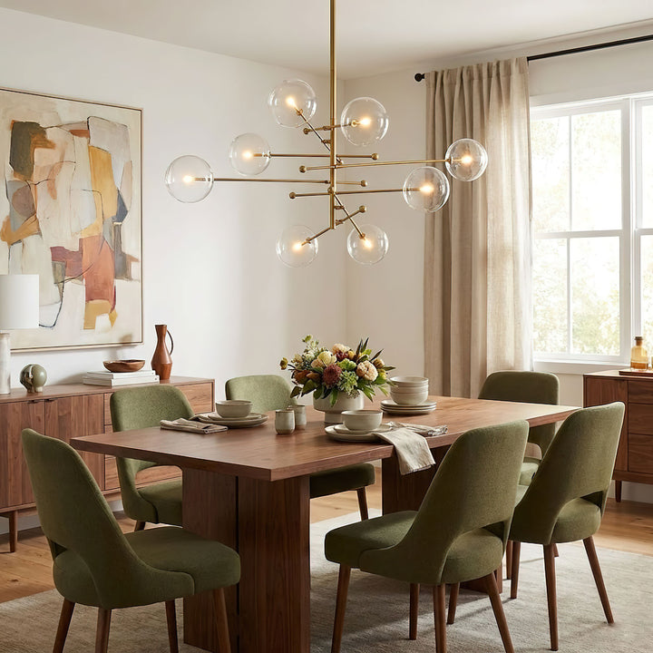 Glass Globe Mobile Chandelier - Vakkerlight